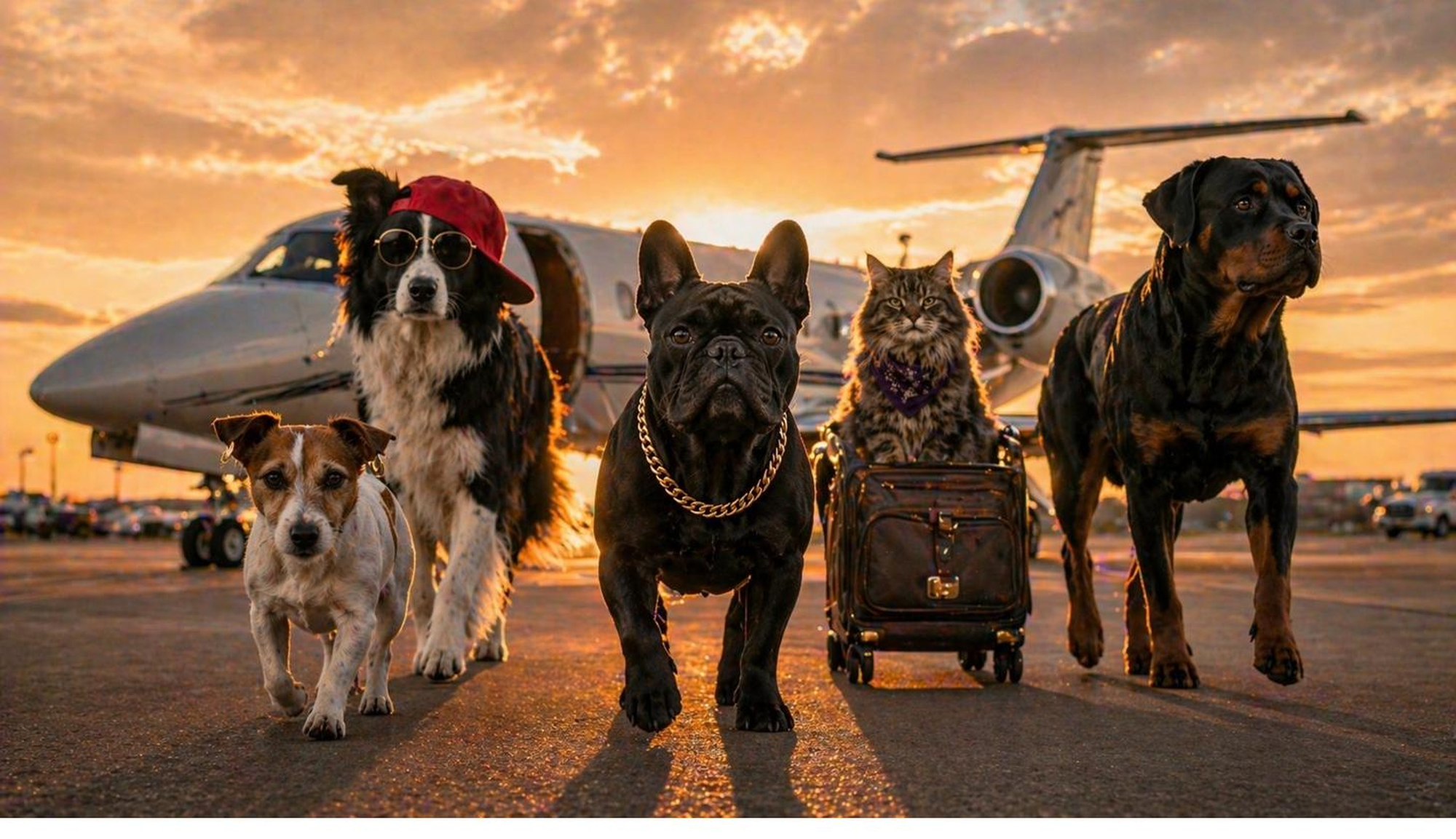 La familia Petcool · jet